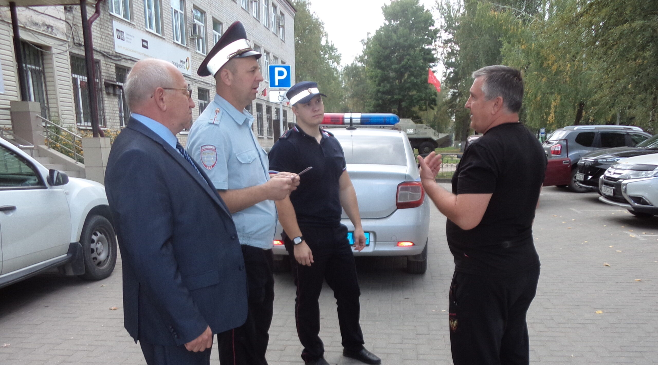 Сотрудники ГИБДД вновь выявляли правонарушителей в городе Дятьково