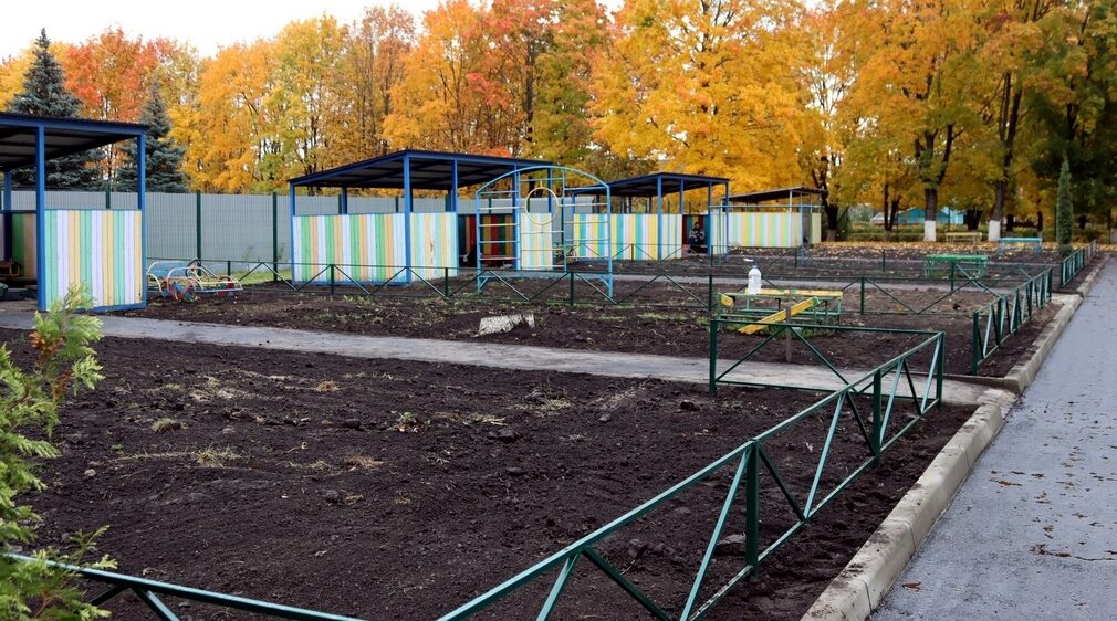 В Брянском районе завершается капитальный ремонт детского сада «Колосок»