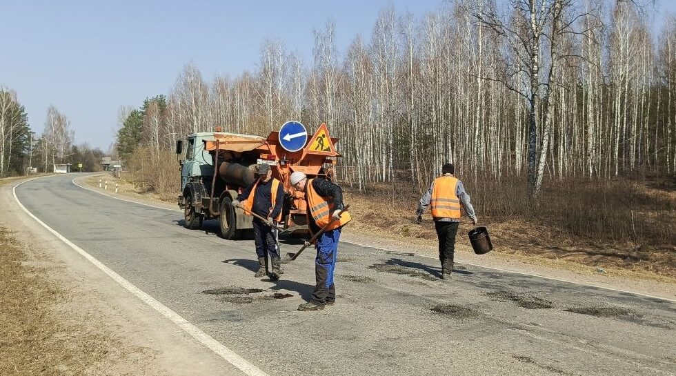 Ремонт дорог идет полным ходом в Новозыбковском городском округе
