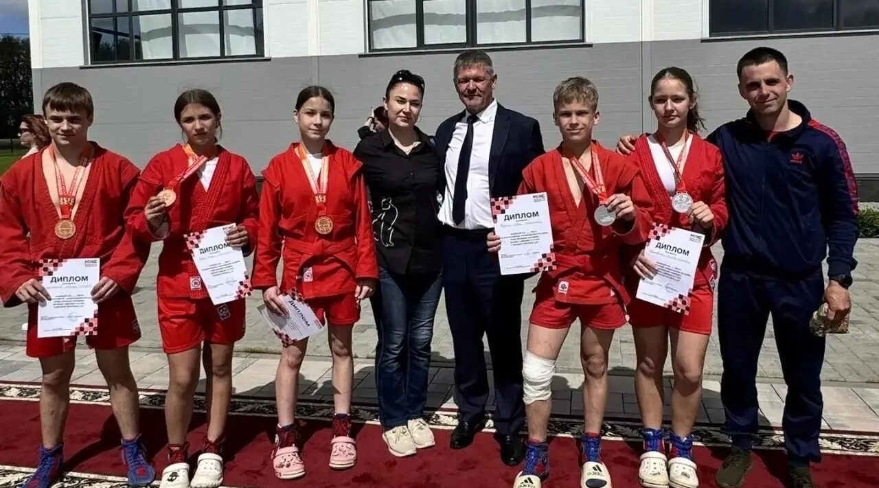На соревнованиях в Липецкой области выступили наши самбисты