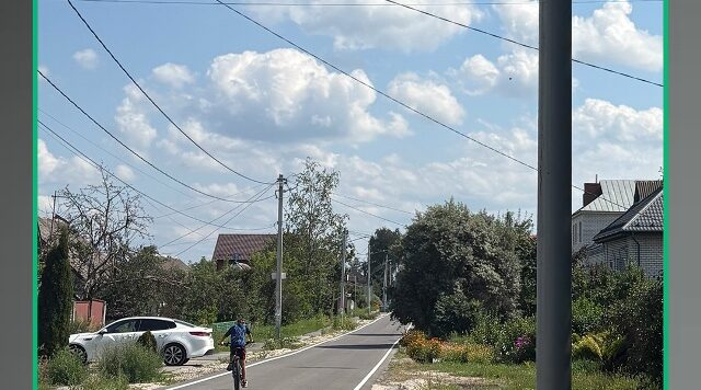 В областном центре завершается ремонт автодороги