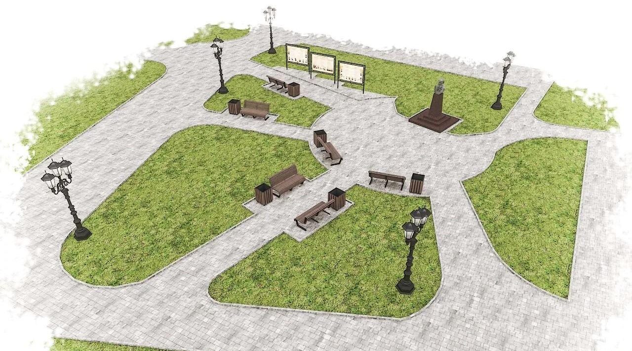Мемориальная зона появится в парке-музее им. А. К. Толстого