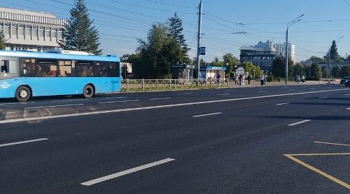 В Брянске продолжается ремонт автодорог