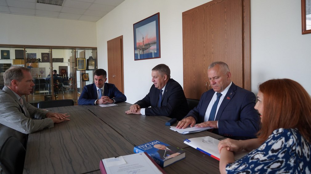Состоялась рабочая встреча Александра Богомаза и Андрея Кутепова