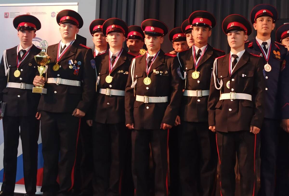 Кадеты из Стародуба стали победителями этапа Всероссийской спартакиады допризывной казачьей молодёжи
