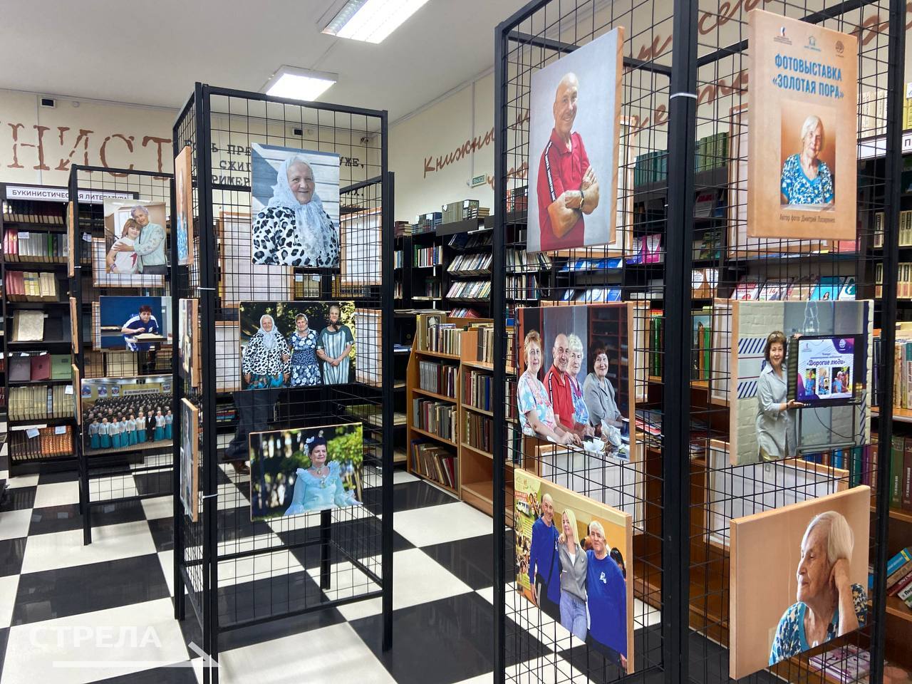 В «Брянсккниге» открылась фотовыставка «Золотая пора»