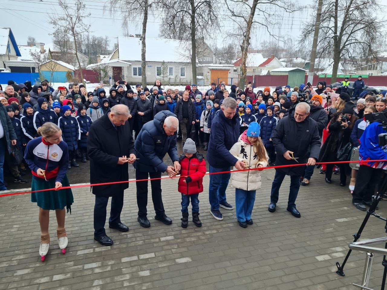 В Брянске состоялось торжественное открытие Ледового Дворца «Пересвет»