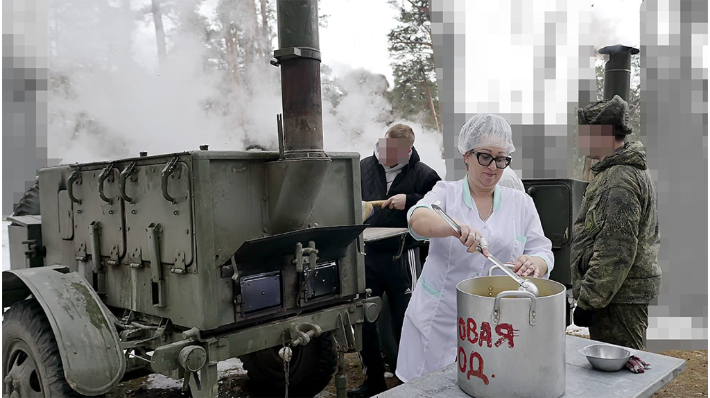 Бойцы бригады «БАРС-Брянск» изучили полевую кухню