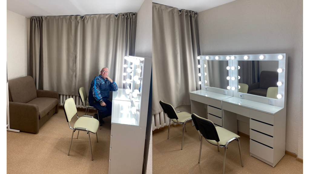 В Брянском цирке провели ремонт в гримерках артистов