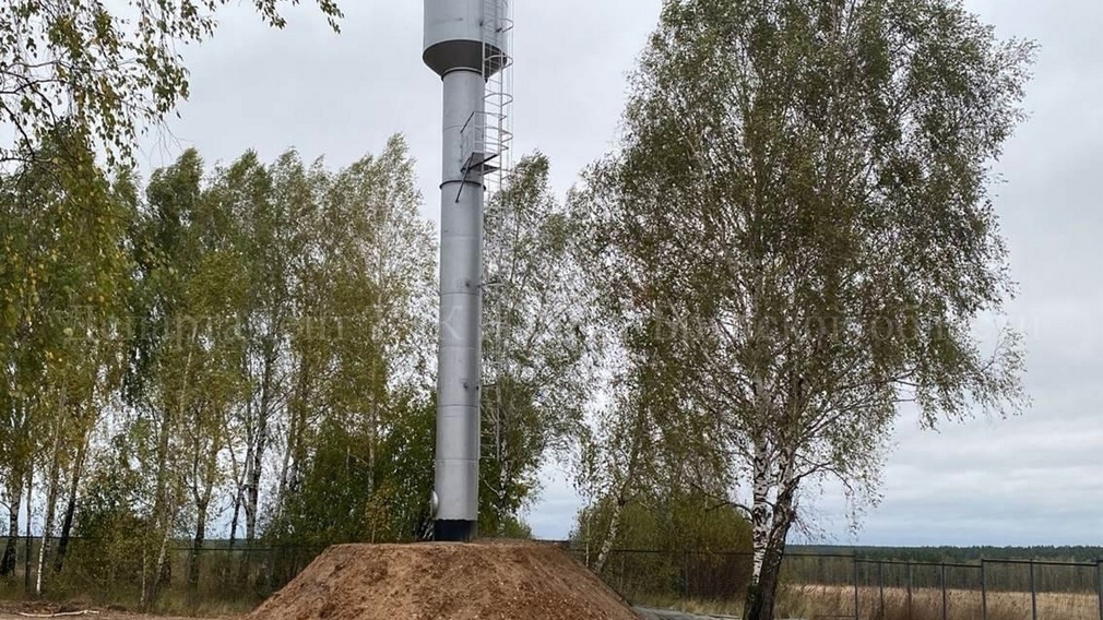 В селе Большие Щербиничи в 2024 году реконструировали систему водоснабжения