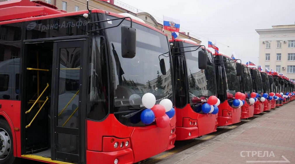 В Брянске обновился транспортный парк, появилось 270 новых автобусах и 100 троллейбусов