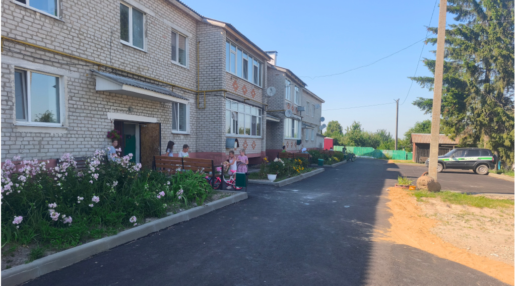 На Брянщине, во Мглине благоустроены три двора многоквартирных домов