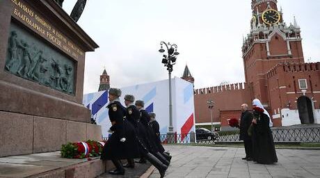 Виктория Лебедева вместе с Президентом России В.В. Путиным приняла участие в торжествах