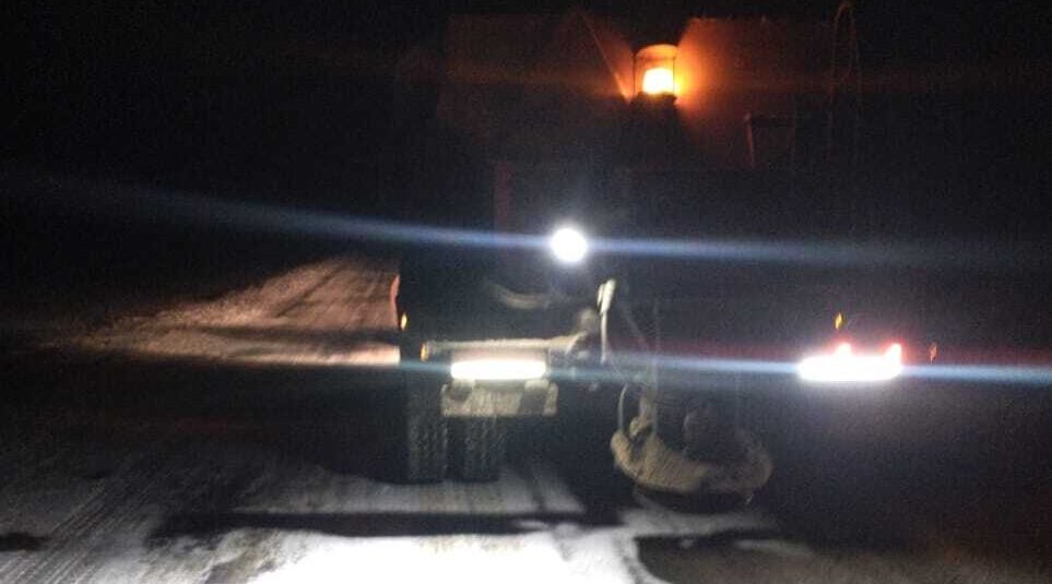 На Брянщине очистка и обработка дорог ведется круглосуточно