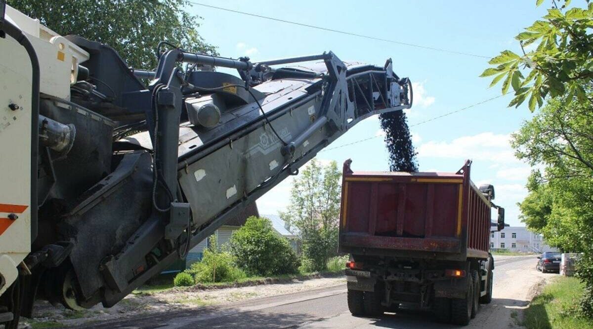 В 2025 году в Карачевском районе продолжалось дорожное строительство