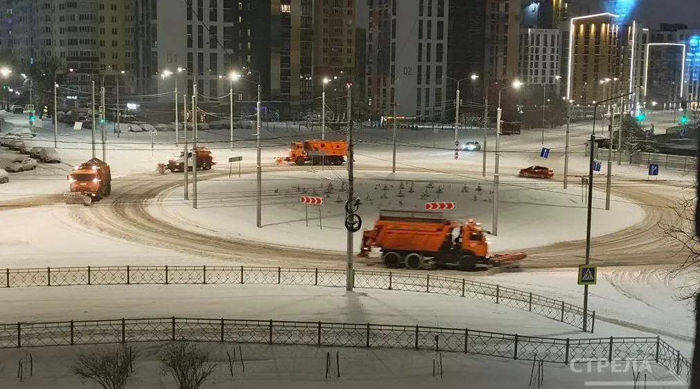 За сутки в Брянске вывезли 1000 тонн снега