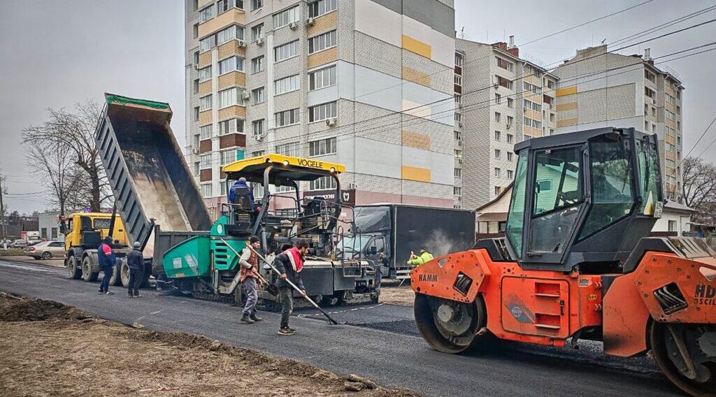 В  Бежице продолжается ремонт автодорог