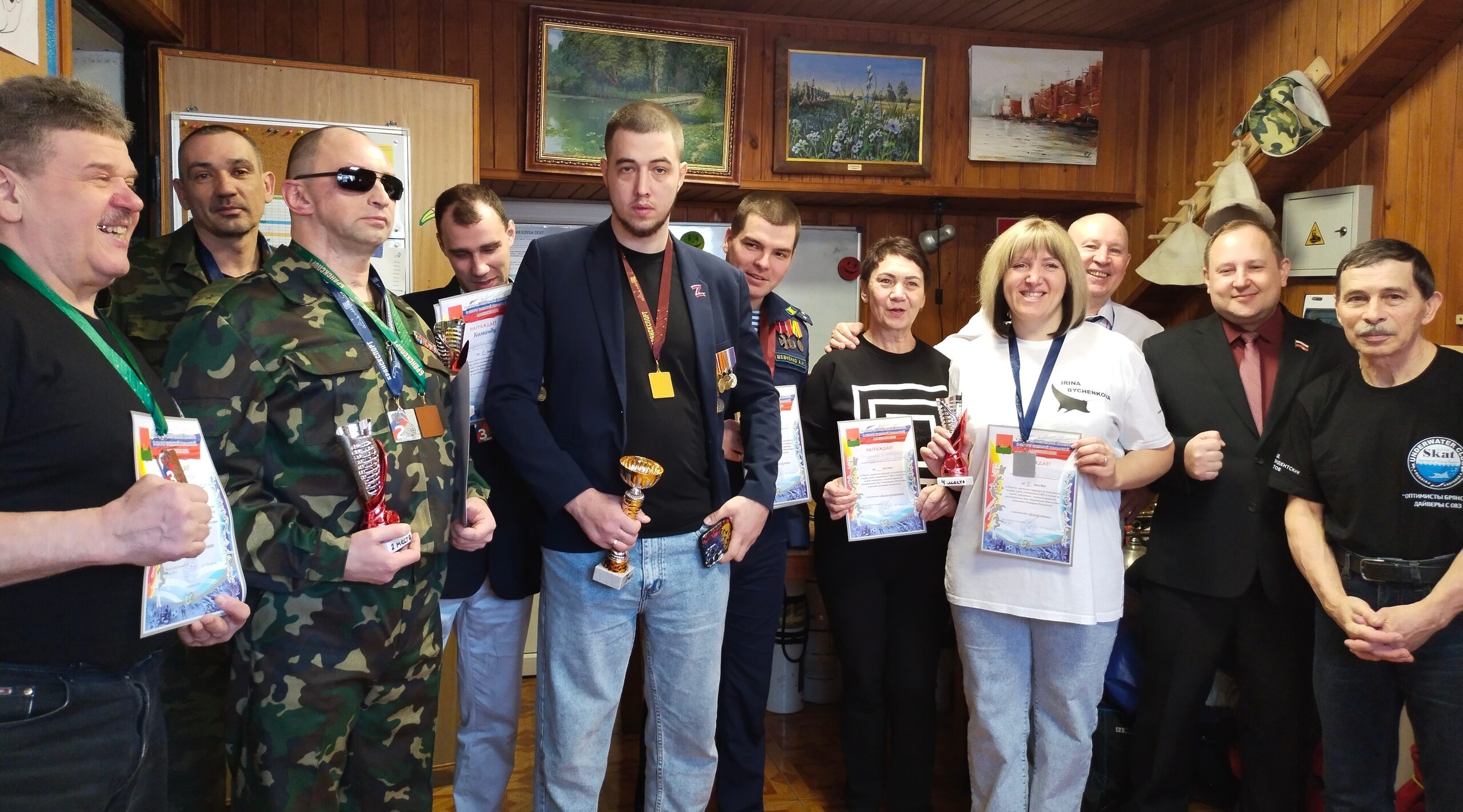 В Брянске прошел первый городской турнир по подводному спорту