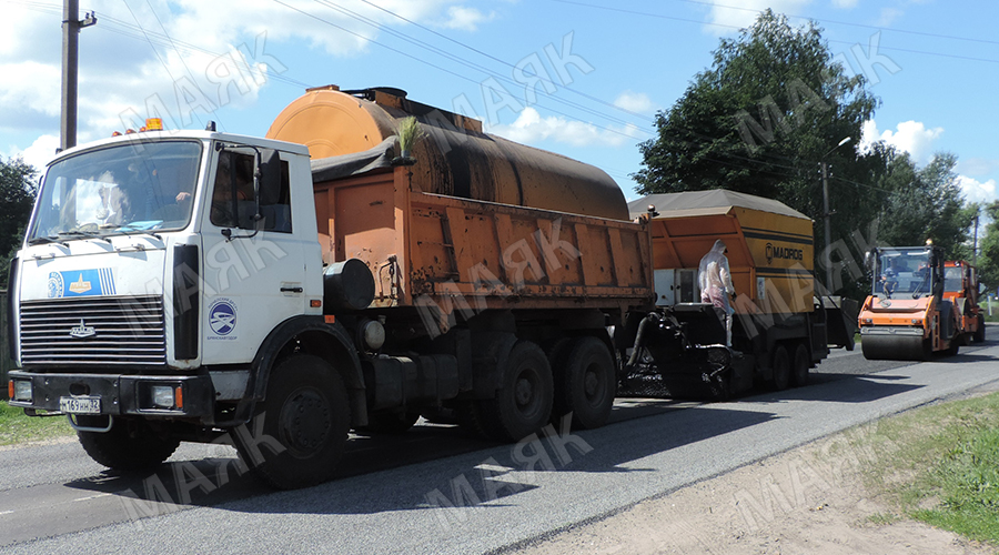 В Новозыбковском городском округе продолжаются ремонтные работы