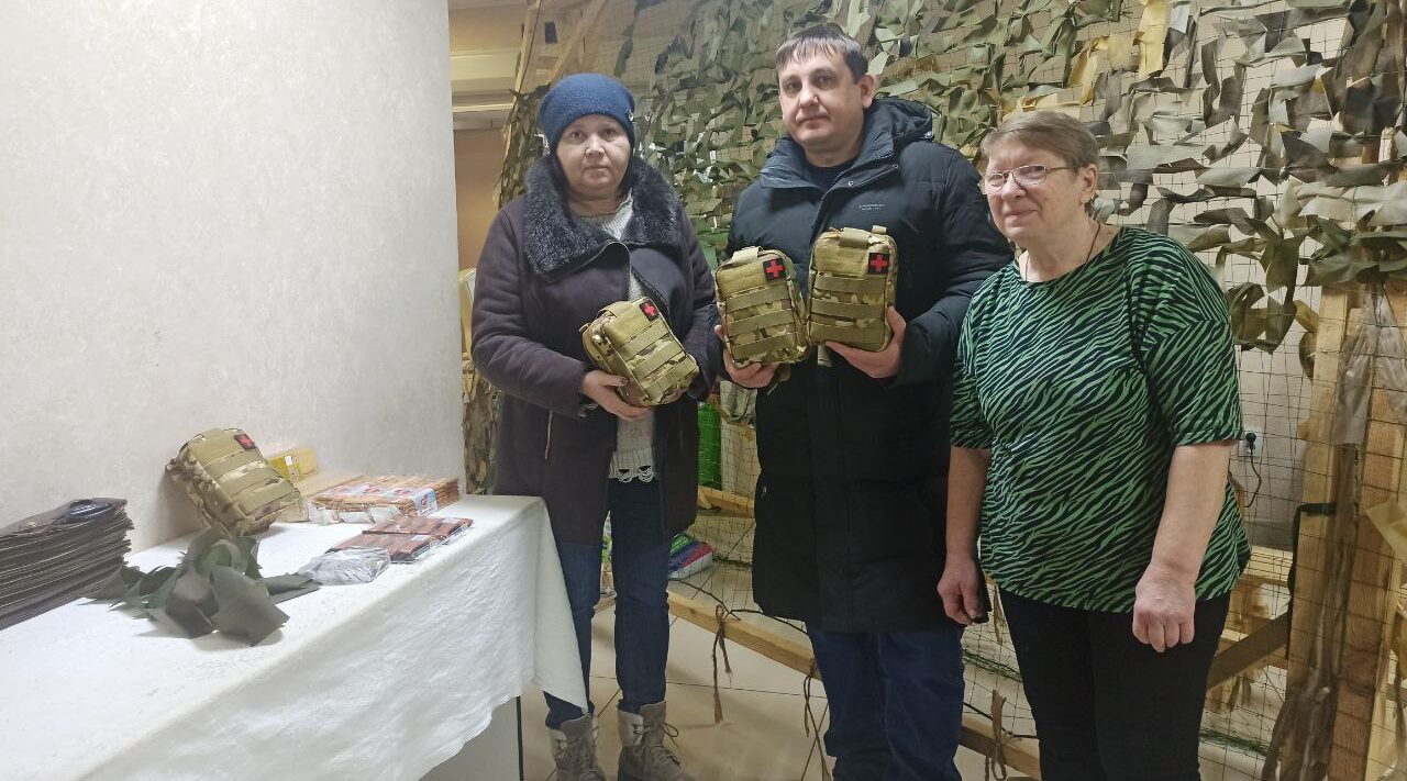 Бойцов СВО поддержали сотрудники редакции