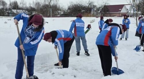 Отряд Снежного Десанта побывал в Брасовском районе