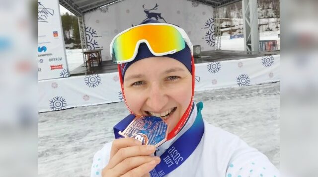 Бронзу соревнований в Мурманске завоевала лыжница с Брянщины