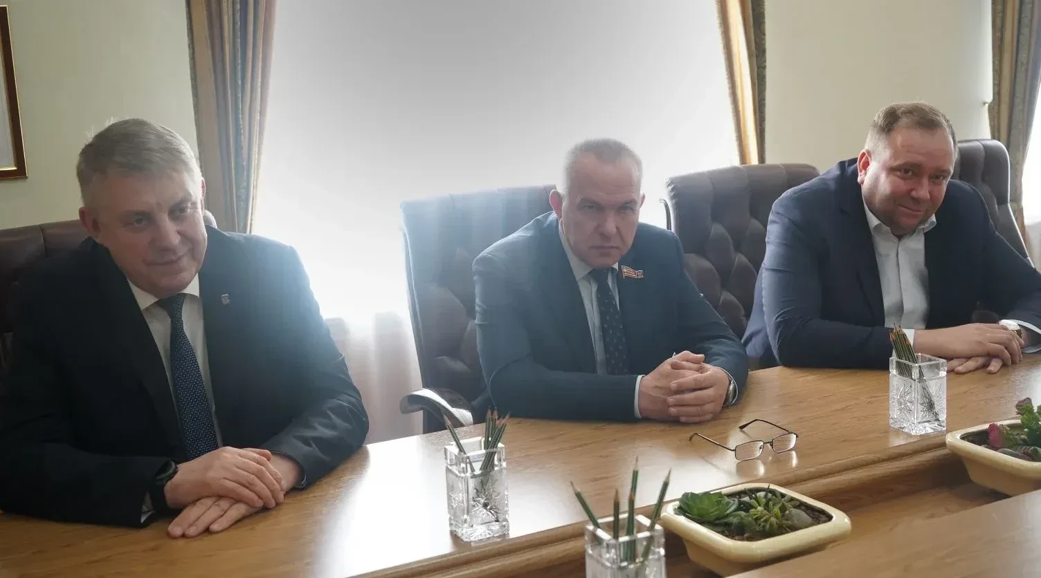 На рабочей встрече обсудили работу ООО «Научно-производственное предприятие „Александр“»