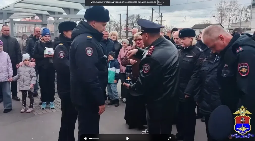 На Брянщицу передали частицу благодатного огня