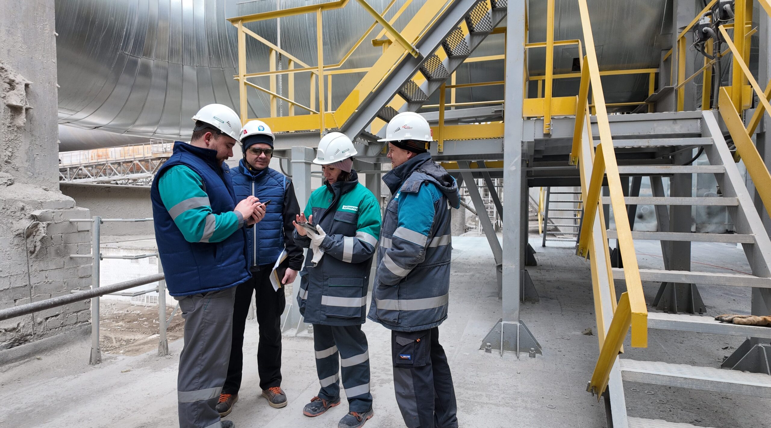 На Мальцовском портландцементе запущен второй электрофильтр