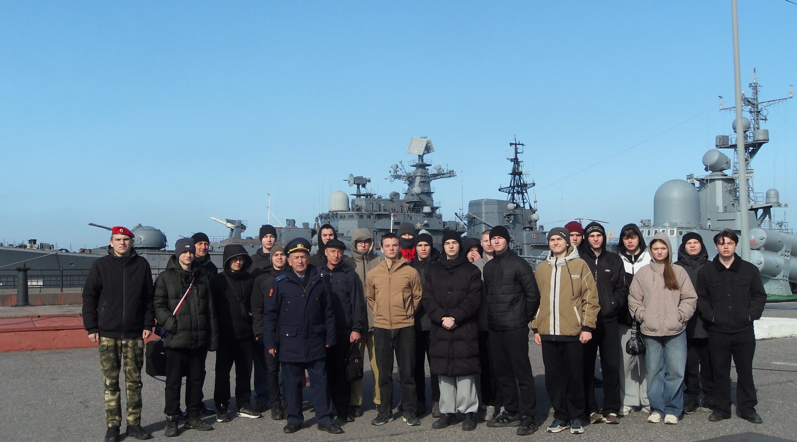 Курсанты брянского клуба «Резерв» побывали в легендарной военно-морской академии