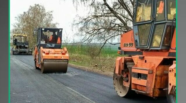 В Стародубе ремонтируют автодороги