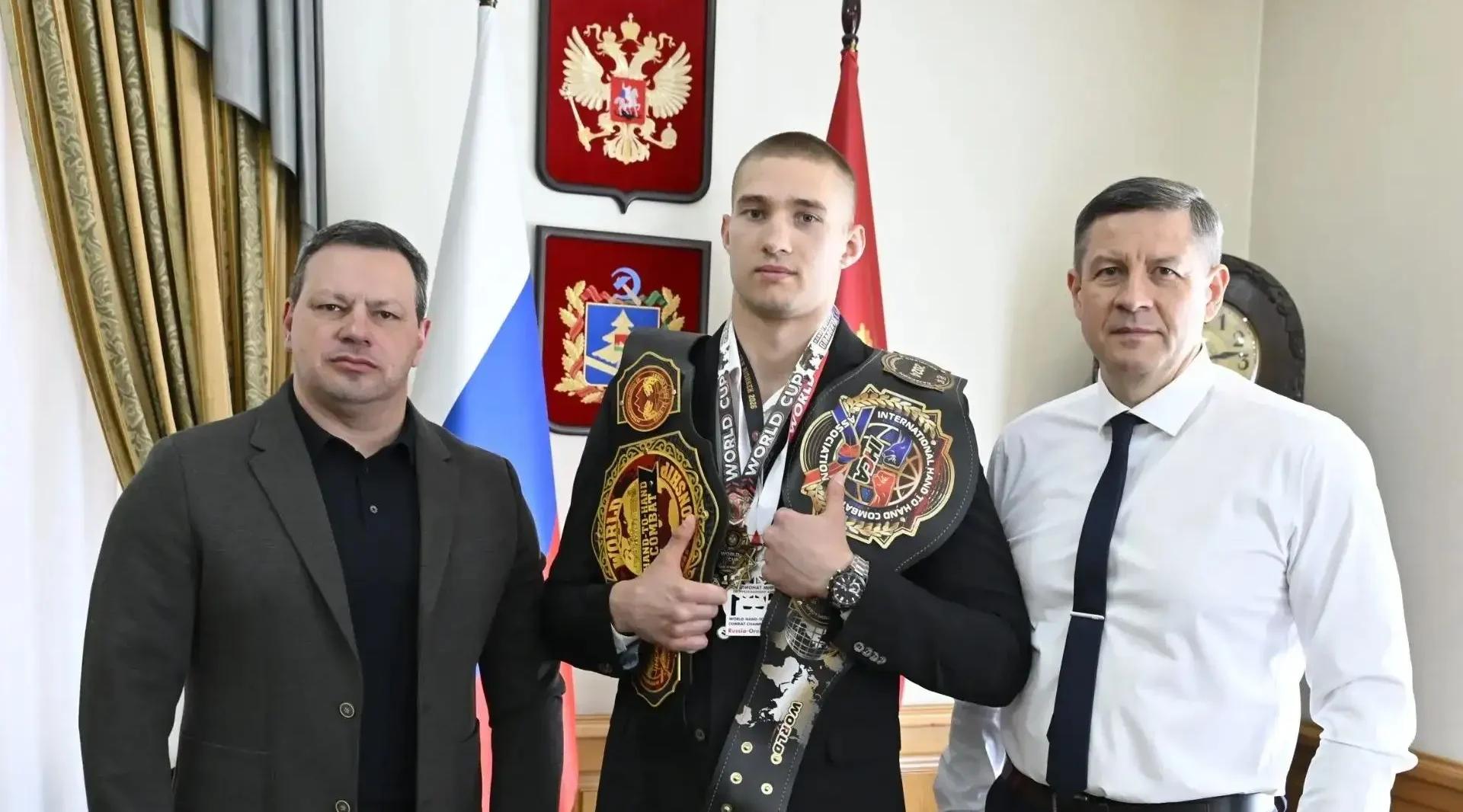 Егор Ковальчук поздравил с блистательной победой Александра Горохова