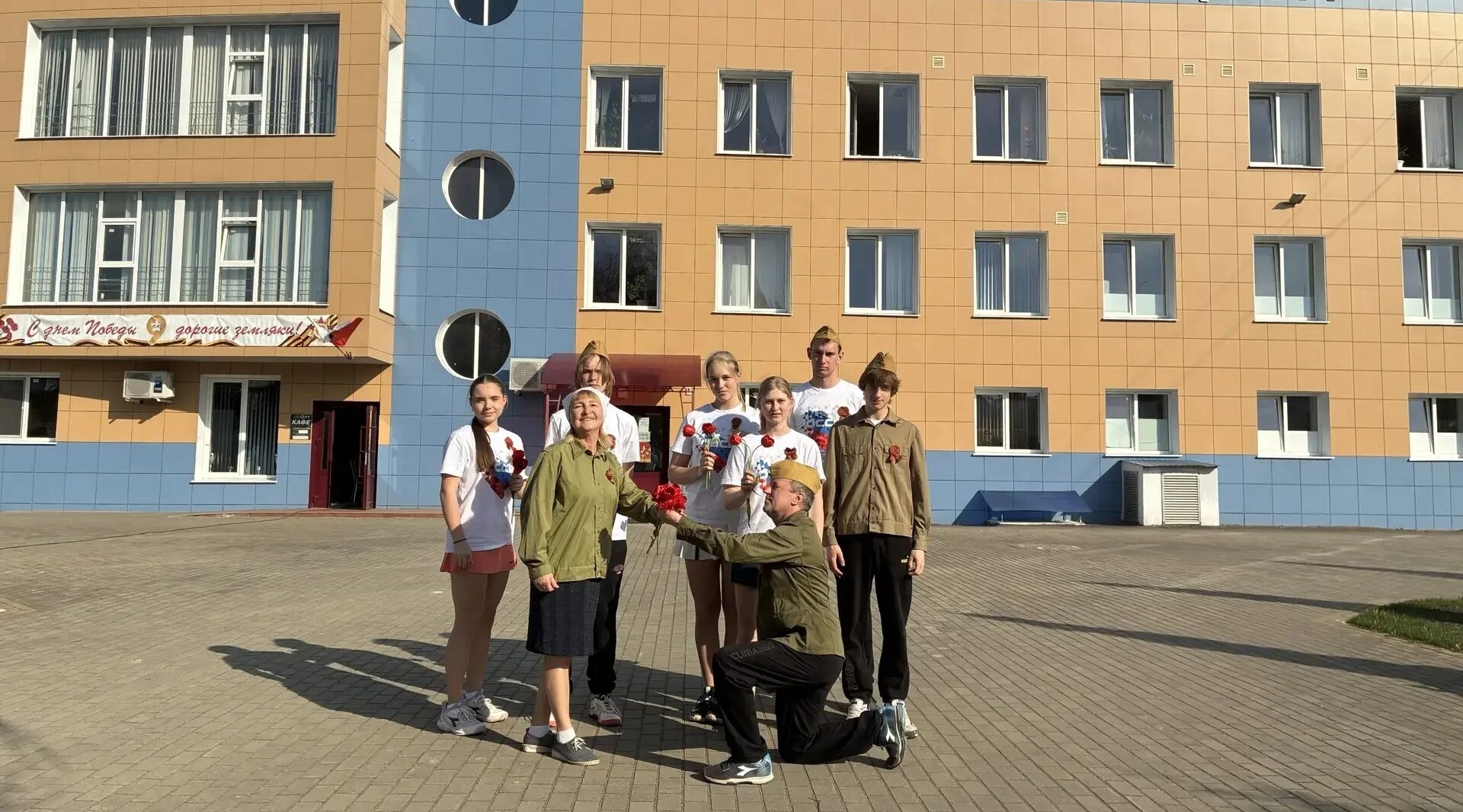 Воспитанники спортшколы «Горизонт» в международном флешмобе