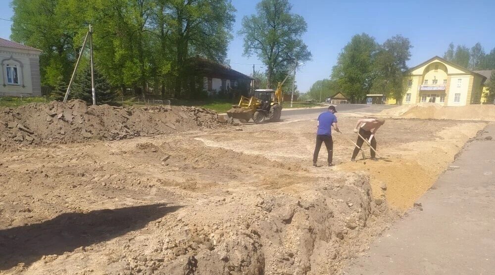 Началось благоустройство территорий в  Клинцовском районе