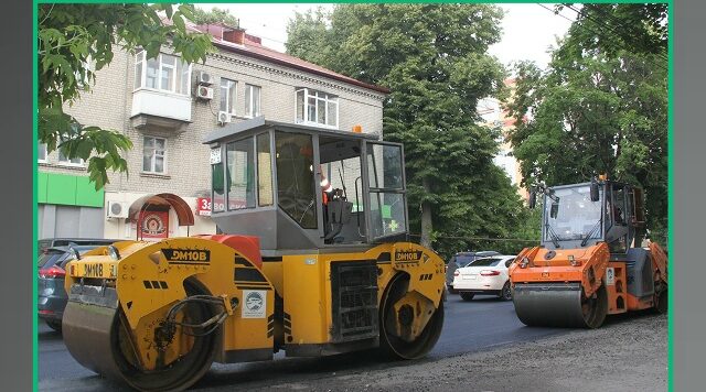 В Советском районе Брянска идёт капитальный ремонт участка автодороги по улице Советской