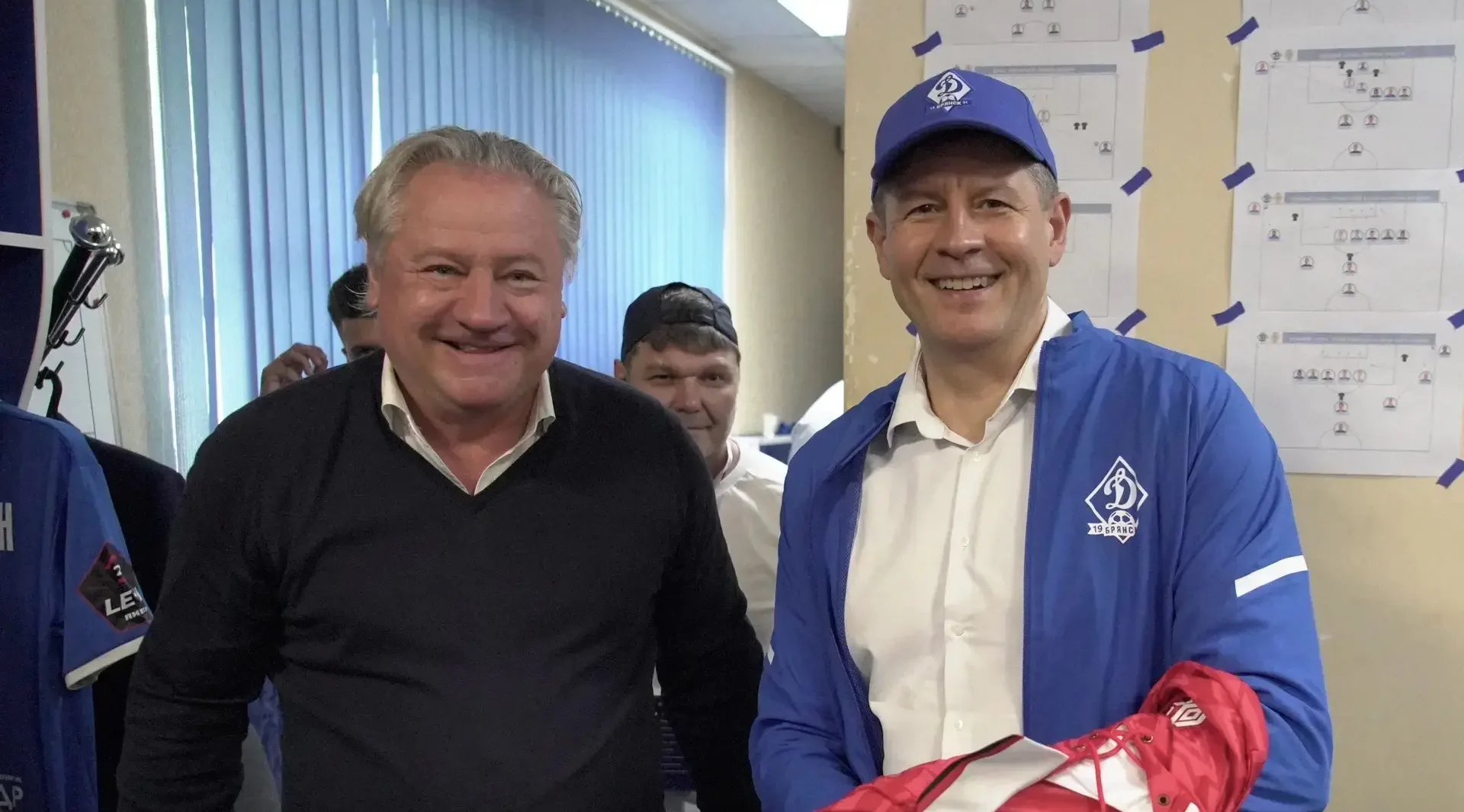 Глава региона посетил матч на стадионе «Динамо»