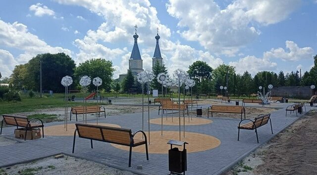 На Брянщине благоустраивают общественные территории
