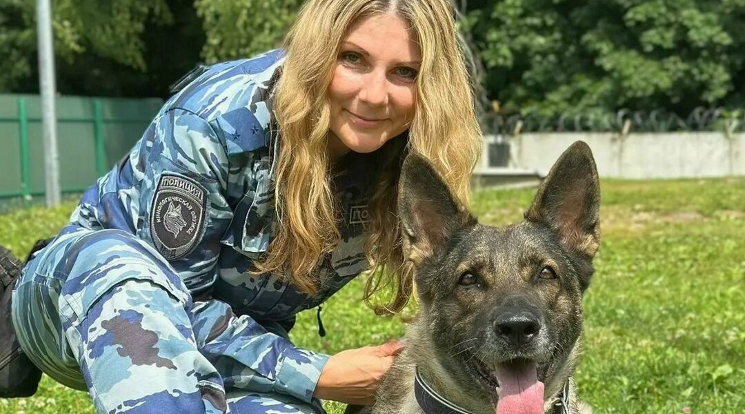 Полицейский‑кинолог из Брянска вошла в пятерку лучших в России