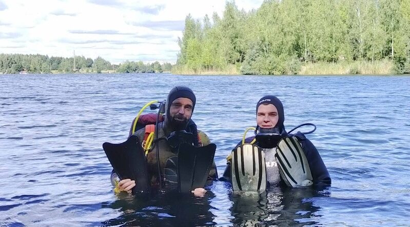 Андрей Шевченко успешно сдал открытую воду