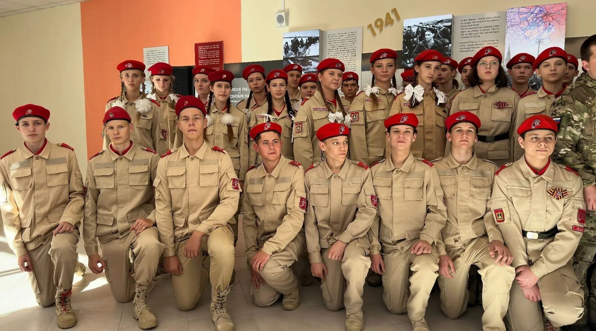 Состоялось торжественное открытие центр военно-патриотического воспитания