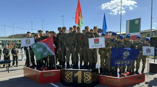 Брянск занял 2 место в военно-патриотической игре
