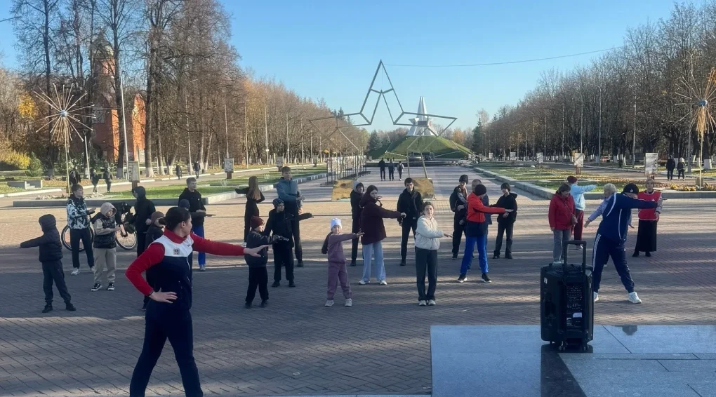 В Брянске состоялась оздоровительная акция «Час здоровья»
