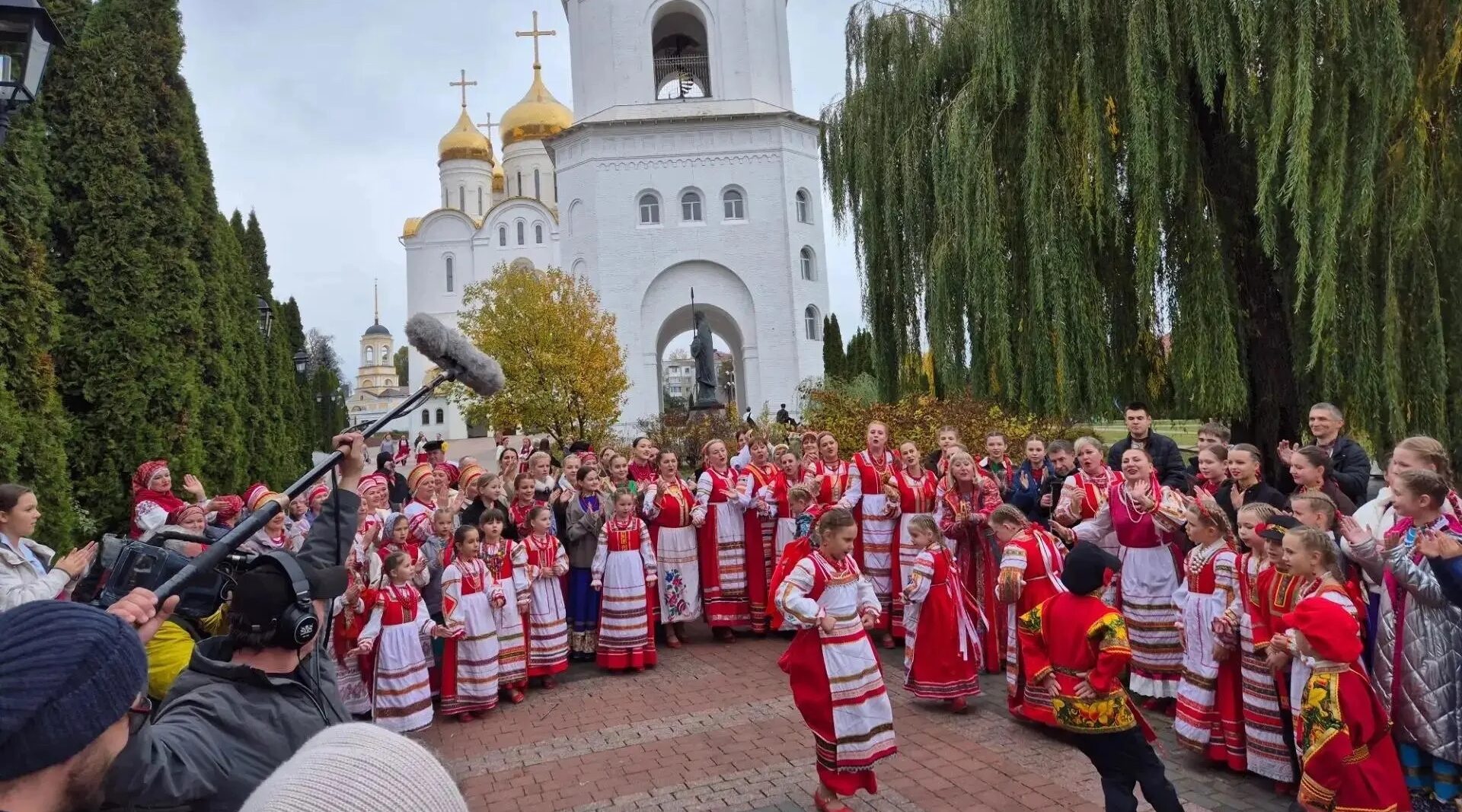В Брянске состоялись съёмки передачи «Играй, гармонь любимая!»
