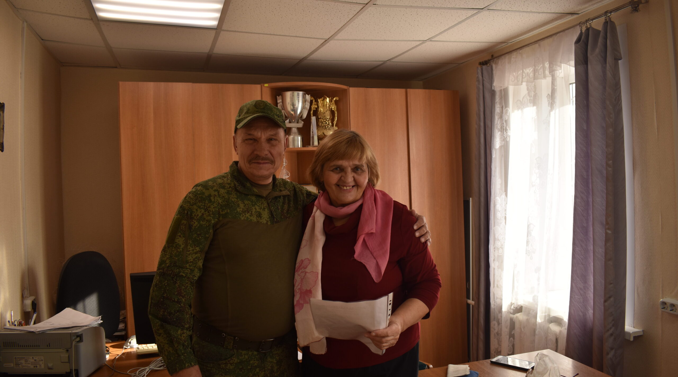 Наши добровольцы приближают победу, идут в наступление
